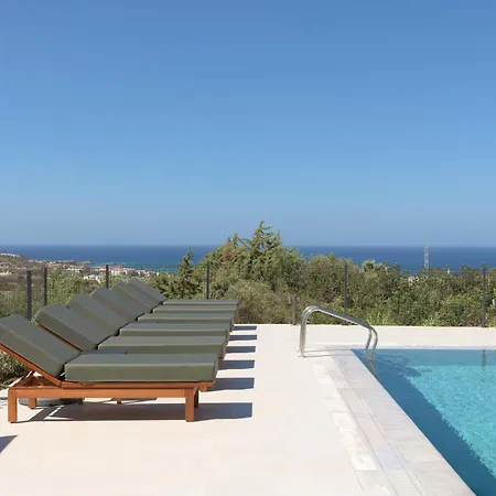 Villa Olvios Villas, With 35m2 Pool & Seaviews, By Thinkvilla Candia