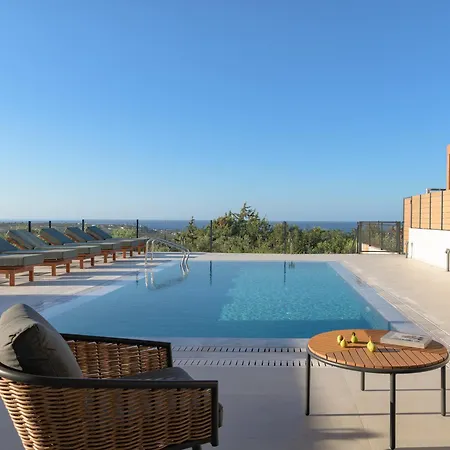 Villa Olvios Villas, With 35m2 Pool & Seaviews, By Thinkvilla Candia