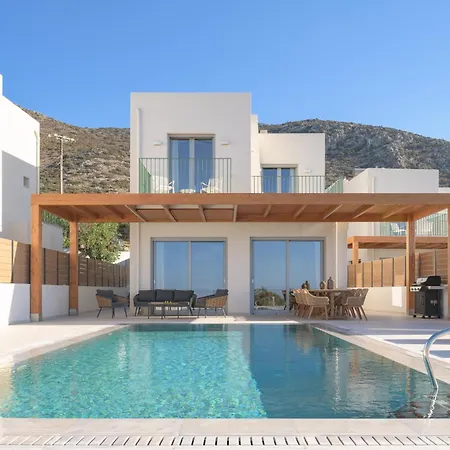 Olvios Villas, With 35m2 Pool & Seaviews, By Thinkvilla * Candia