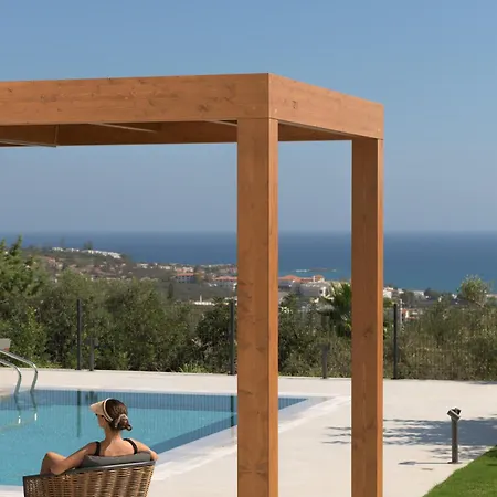 Olvios Villas, With 35m2 Pool & Seaviews, By Thinkvilla Villa Candia