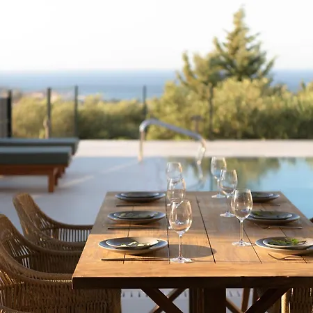 Villa Olvios Villas, With 35m2 Pool & Seaviews, By Thinkvilla Candia